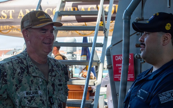 SWOBOSS Visits USS Stethem