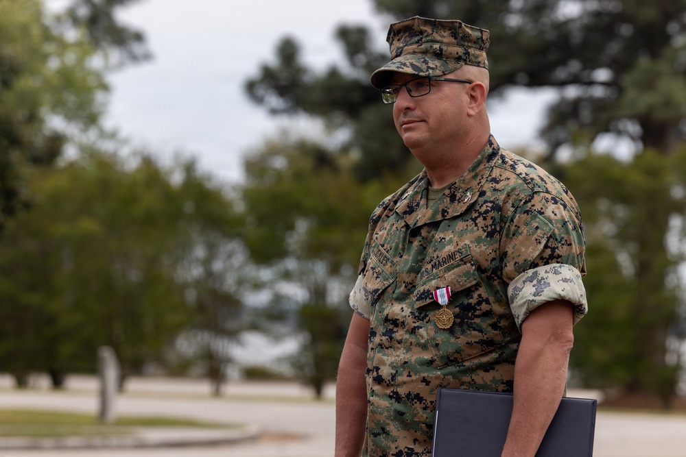 Col. Ickles Award Ceremony