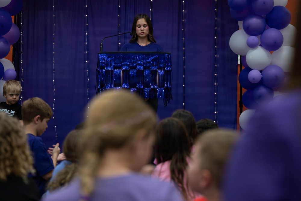 Purple Up: Month of the Military Child Proclamation