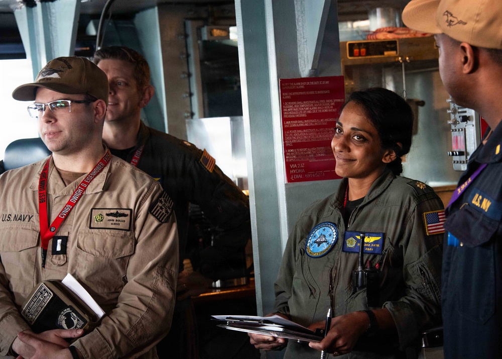 Ike Conducts Planned Incremental Availability maintenance period