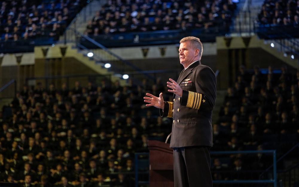 U.S. Naval Academy Forrestal Lecture in Alumni Hall