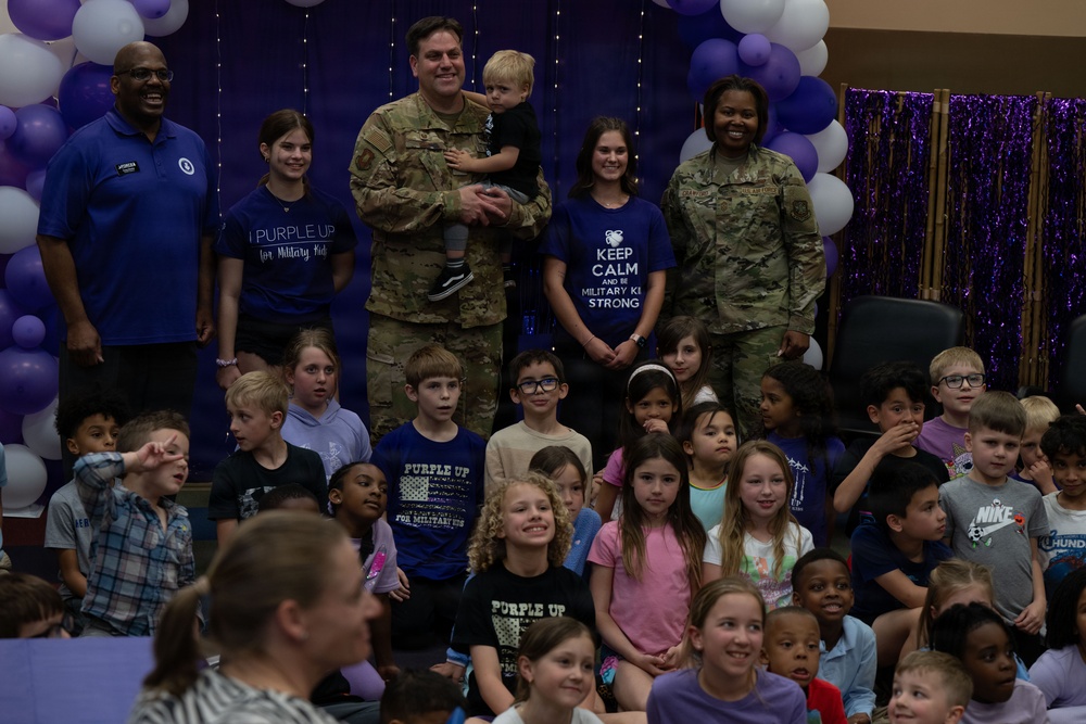 Purple Up: Month of the Military Child Proclamation