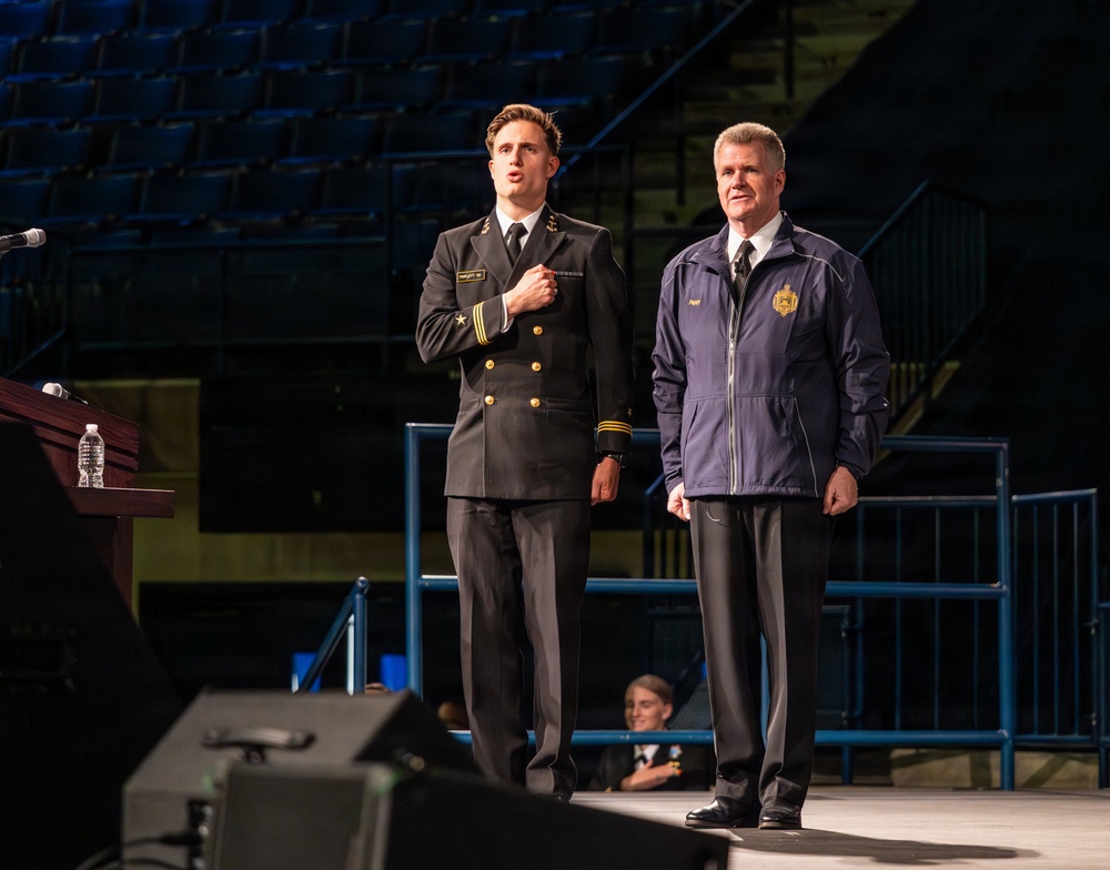 U.S. Naval Academy Forrestal Lecture in Alumni Hall