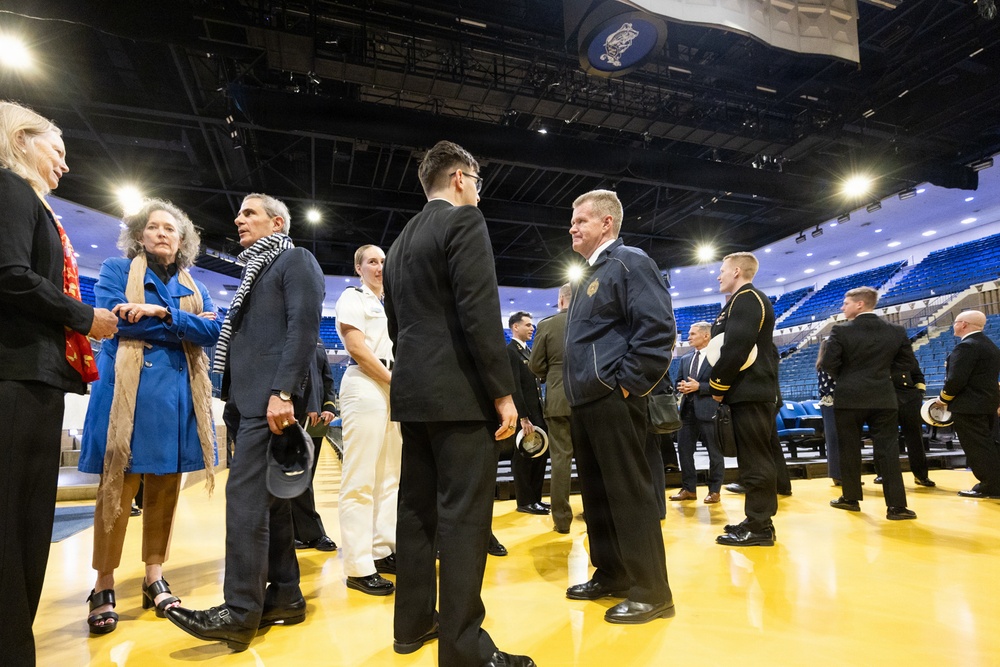 U.S. Naval Academy Forrestal Lecture in Alumni Hall