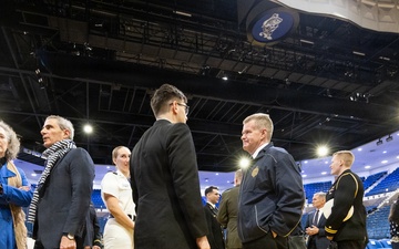 U.S. Naval Academy Forrestal Lecture in Alumni Hall