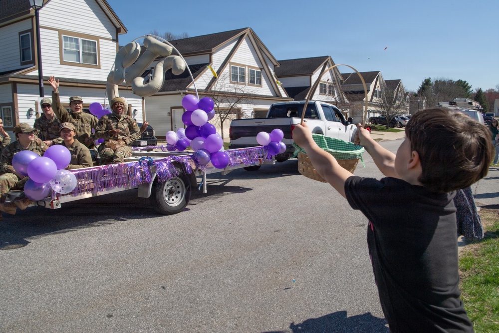 Purple Up! Parade held at Hanscom AFB