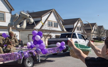 Purple Up! Parade held at Hanscom AFB