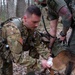 Maryland Guard helicopters and police K-9 units collaborate during MEDEVAC training