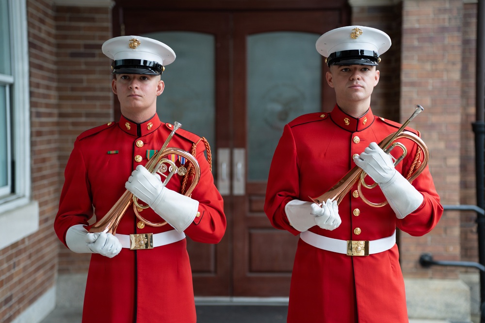 Marine Barracks Washington's Ceremonial Buglers