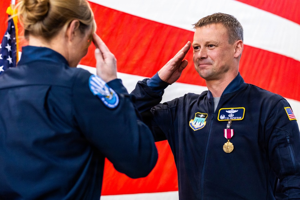 98th FTS Change of Command