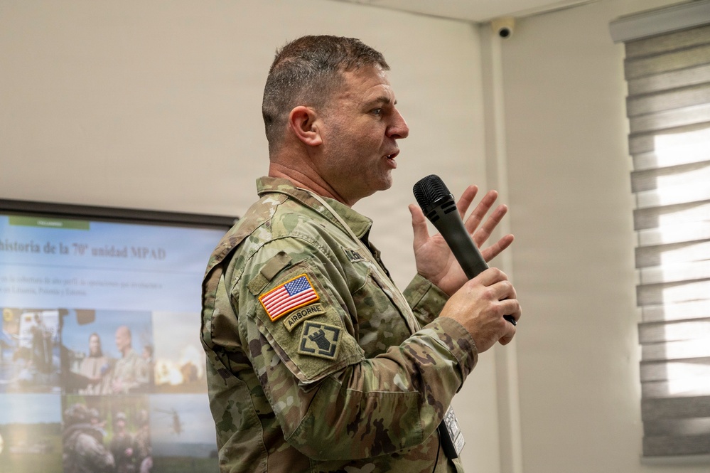 Missouri National Guard conducts public affairs knowledge exchange with Panamanian agencies