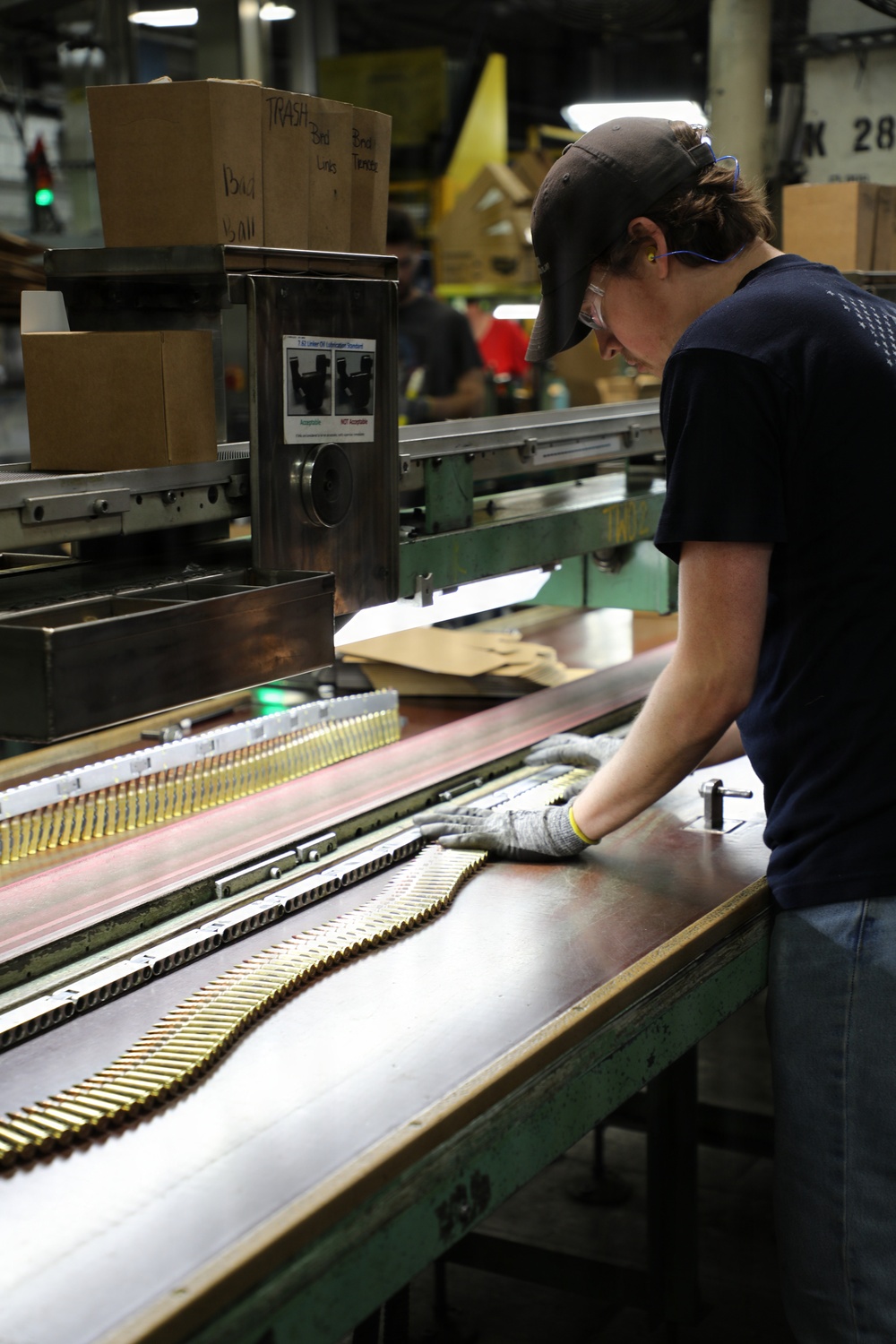 Ammunition manufacturing at Lake City Army Ammunition Plant