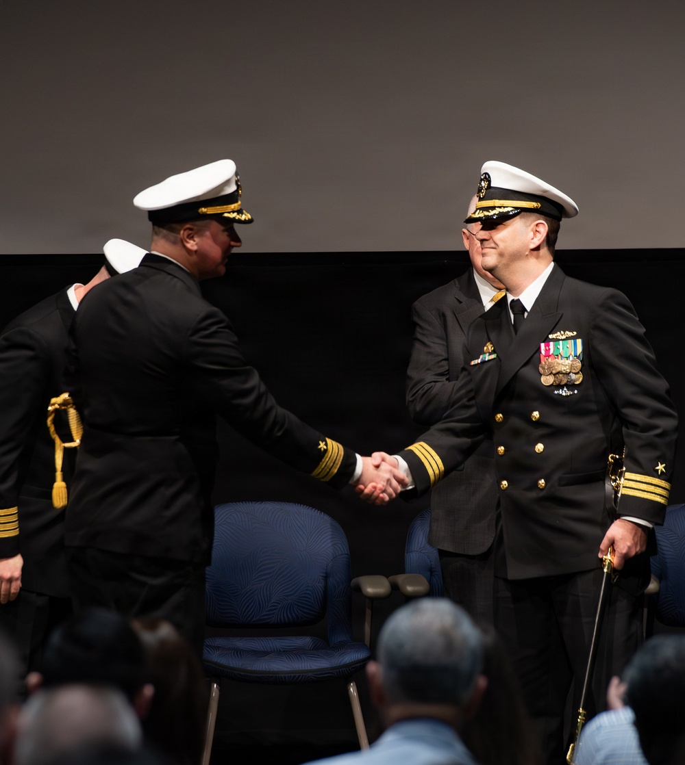 USS Nebraska (SSBN 739) Blue Crew Changes Command