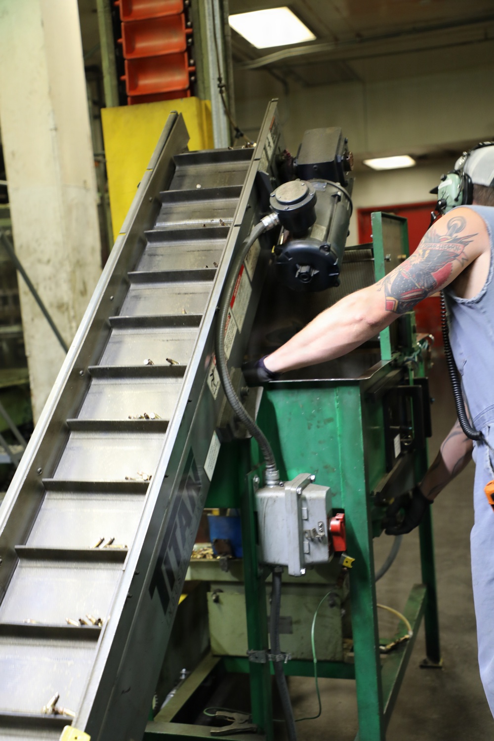 Ammunition manufacturing at Lake City Army Ammunition Plant
