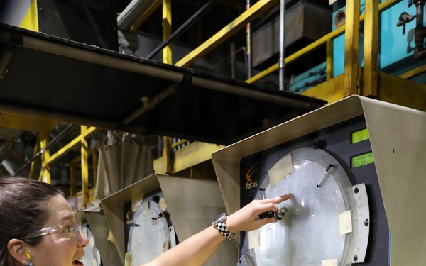 Ammunition manufacturing at Lake City Army Ammunition Plant