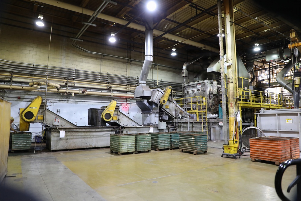 Ammunition manufacturing at Lake City Army Ammunition Plant