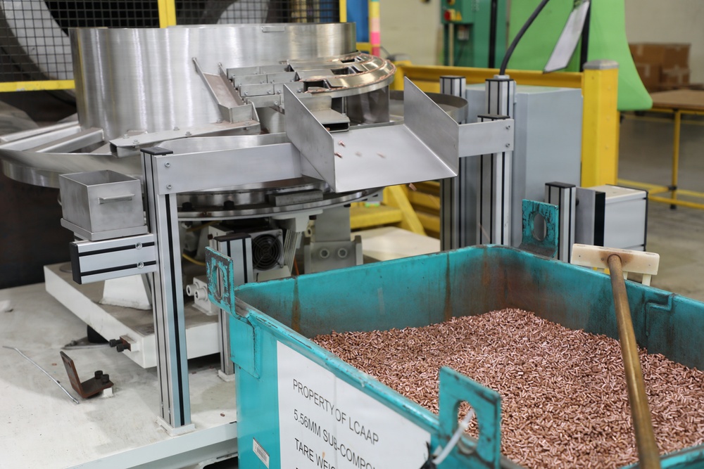 Ammunition manufacturing at Lake City Army Ammunition Plant