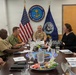 U.S. Senator Mazie Hirono's Chief of Staff, Coti-Lynne Haia, met with Navy Region Hawaii leadership to understand the command's structure and mission in supporting the fleet, warfighters, and their families.