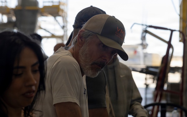 NCIS Cast and Crew Meet 4th MAW Marines at MCAS Miramar