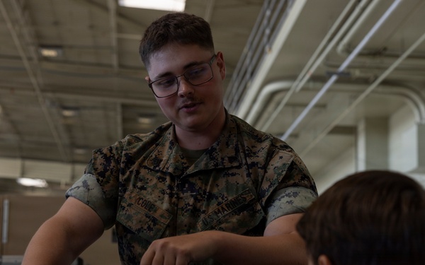 NCIS Cast and Crew Meet 4th MAW Marines at MCAS Miramar