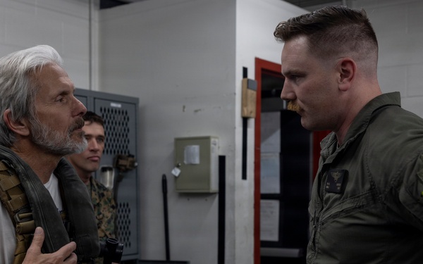 NCIS Cast and Crew Meet 4th MAW Marines at MCAS Miramar