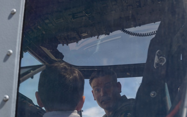 NCIS Cast and Crew Meet 4th MAW Marines at MCAS Miramar