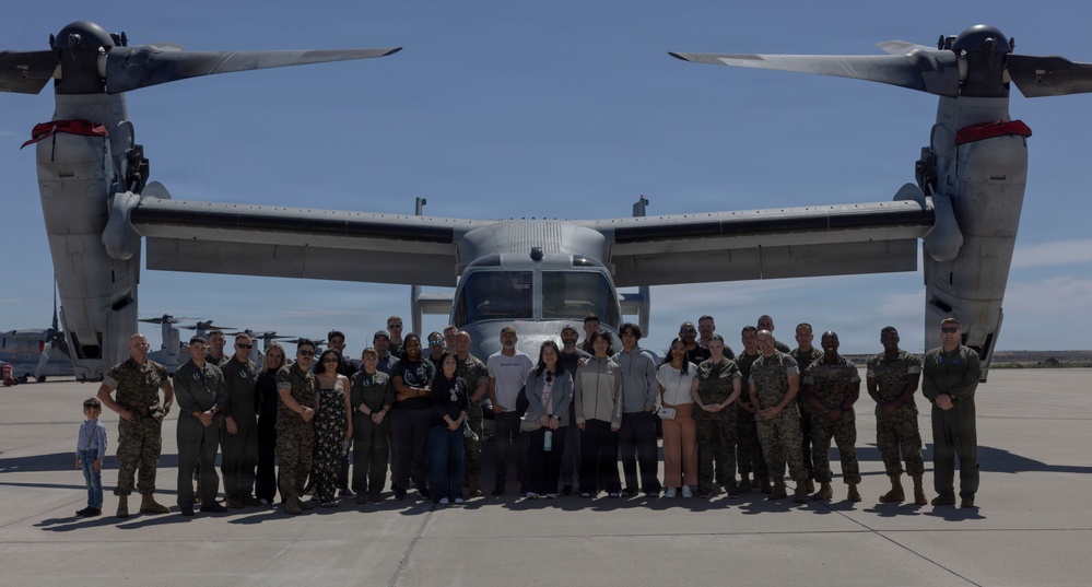 NCIS Cast and Crew Meet 4th MAW Marines at MCAS Miramar