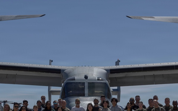 NCIS Cast and Crew Meet 4th MAW Marines at MCAS Miramar