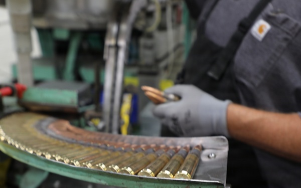Ammunition manufacturing at Lake City Army Ammunition Plant