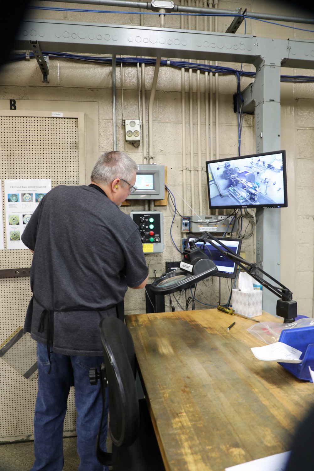 Ammunition manufacturing at Lake City Army Ammunition Plant