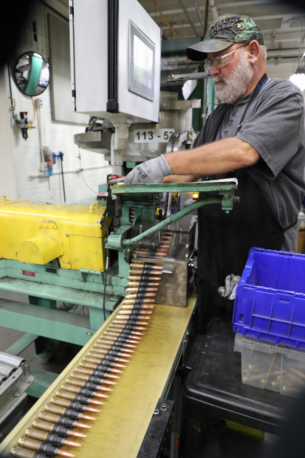 Ammunition manufacturing at Lake City Army Ammunition Plant