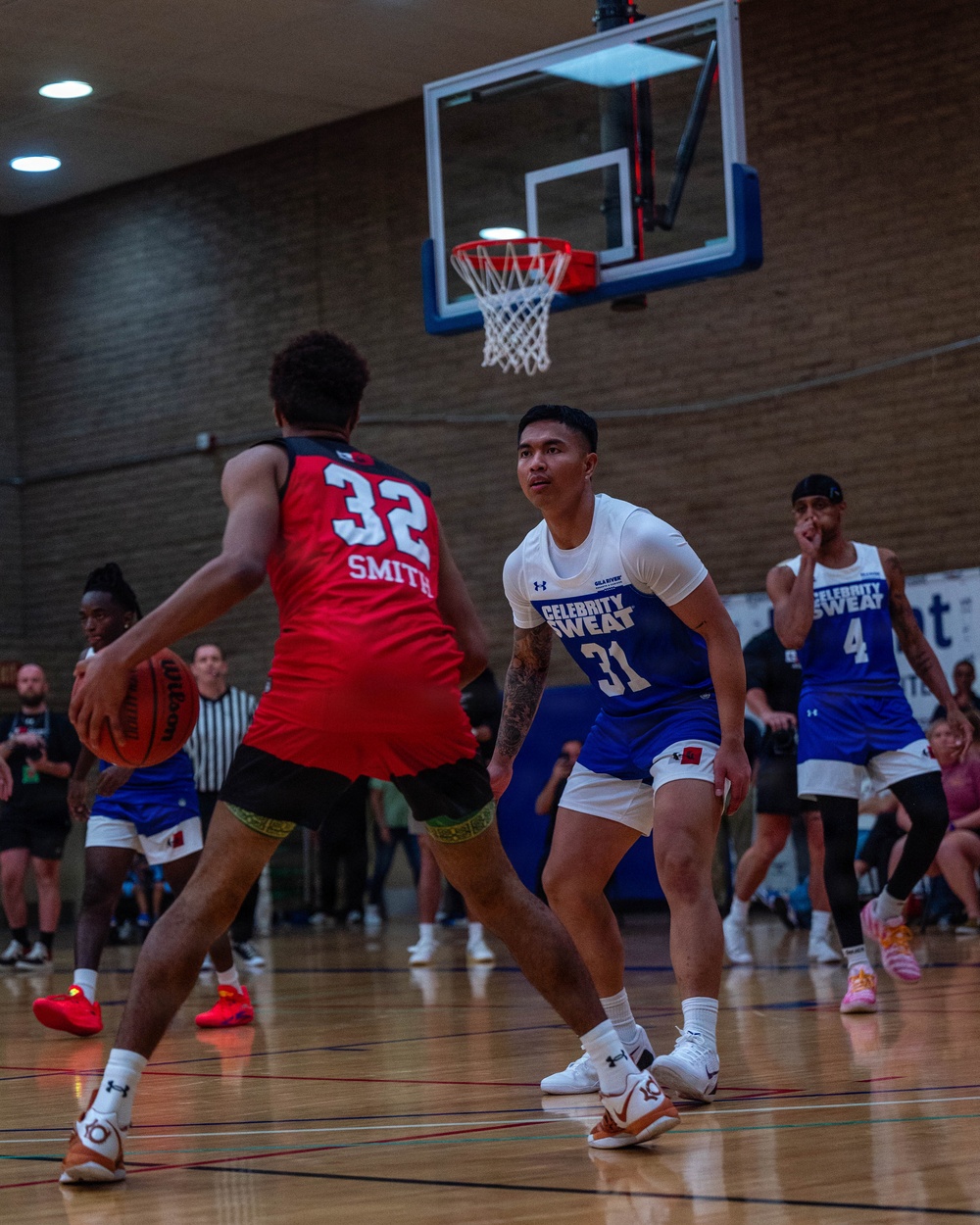 Luke AFB welcomes Celebrity Sweat for basketball event, promoting fitness and mission readiness