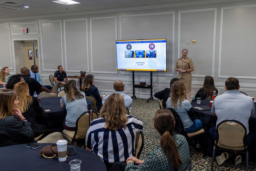 NASP and NETC Speak at Leadership Pensacola Military Day