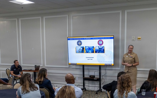 NASP and NETC Speak at Leadership Pensacola Military Day