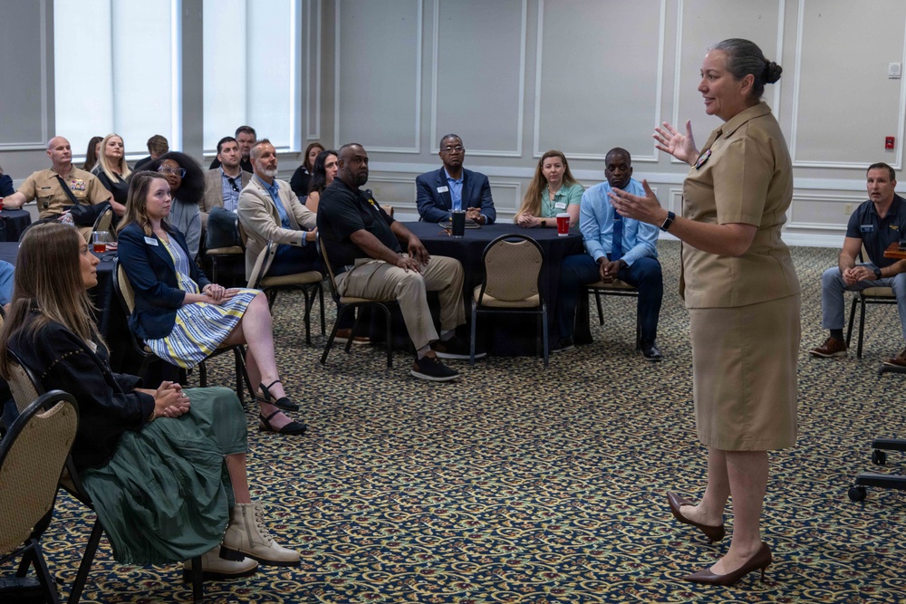 NASP and NETC Speak at Leadership Pensacola Military Day