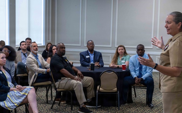 NASP and NETC Speak at Leadership Pensacola Military Day