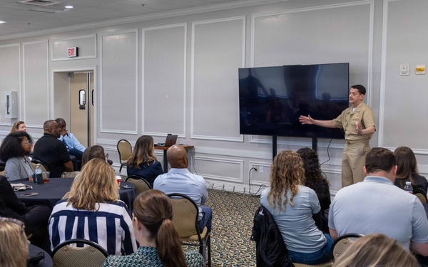NASP and NETC Speak at Leadership Pensacola Military Day