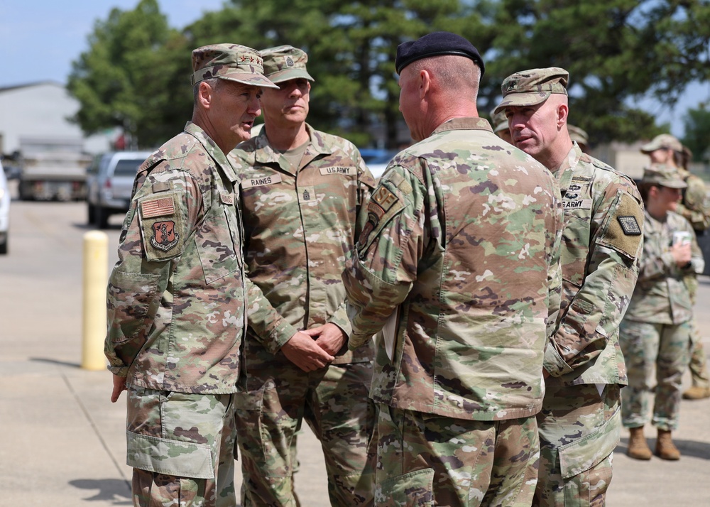 Chief of NGB Visits Ebbing ANGB