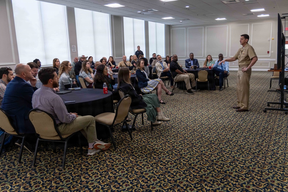 NASP and NETC Speak at Leadership Pensacola Military Day