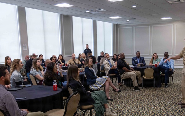 NASP and NETC Speak at Leadership Pensacola Military Day