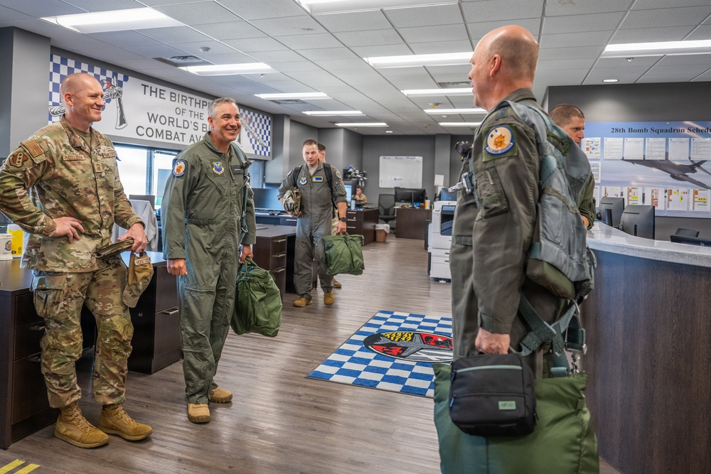Global Strike top leaders visit Dyess AFB