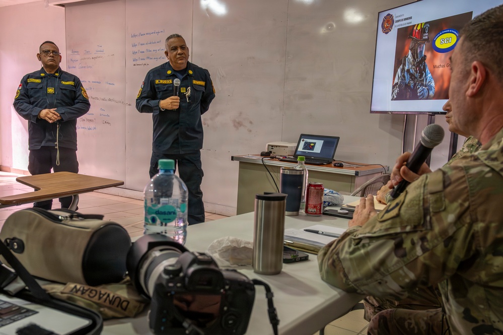 Missouri National Guard conducts public affairs knowledge exchange with Panamanian agencies