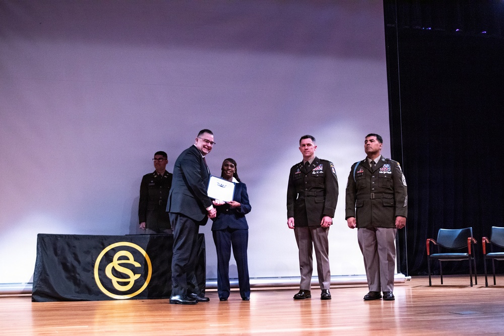 335th Signal Command leaders inducted into OCS Hall of Fame at Fort Benning