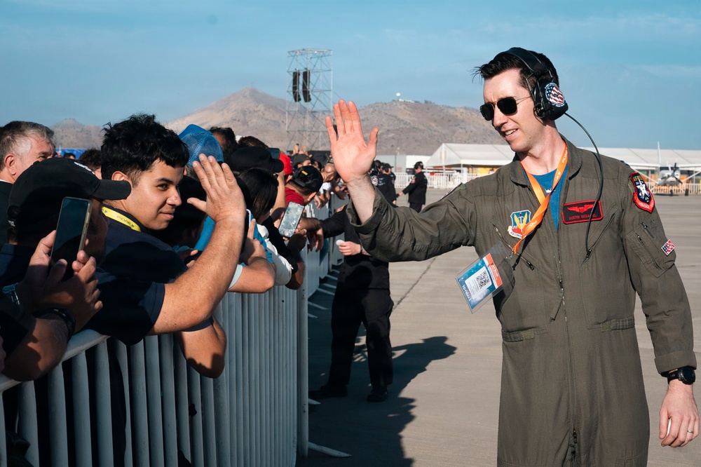 FIDAE 2026 F-35A Lightning II Demonstration Team