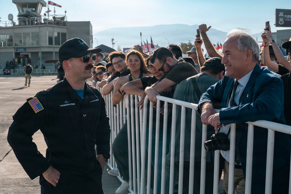 FIDAE 2026 F-35A Lightning II Demonstration Team