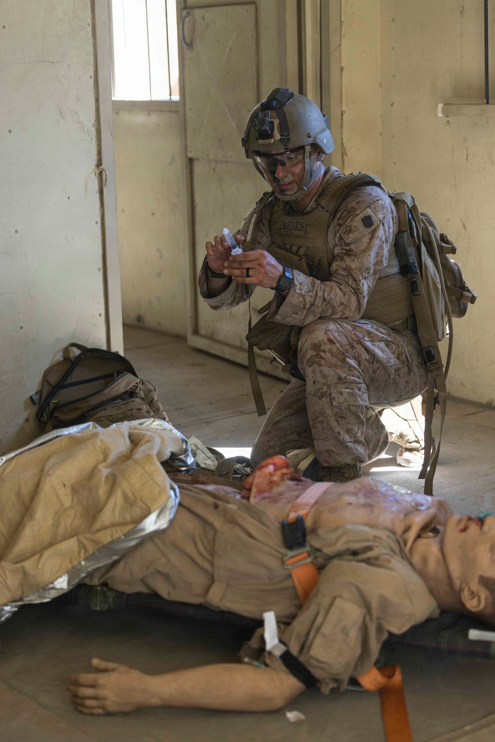 13th MEU Marines Participate in Vertical Assault Raid Course
