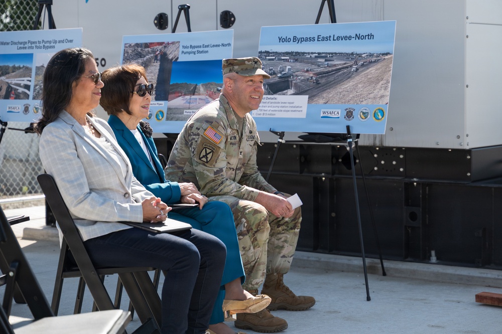 Federal, State and Local Leaders Celebrate West Sacramento Flood Protection Milestone