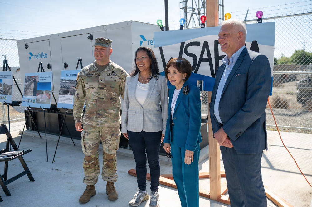 Federal, State and Local Leaders Celebrate West Sacramento Flood Protection Milestone