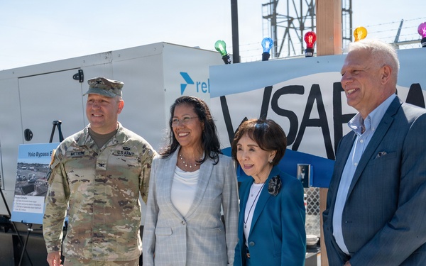 Federal, State and Local Leaders Celebrate West Sacramento Flood Protection Milestone