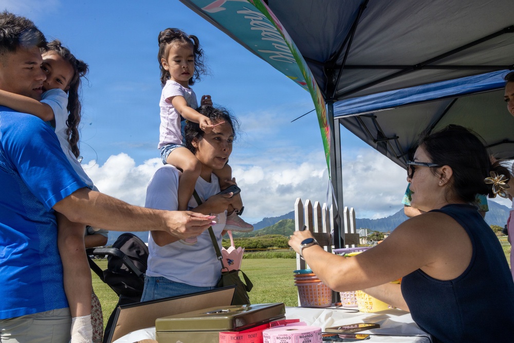 Easter Egg Hunt Fundraiser Hosted by Headquarters Battalion MCBH